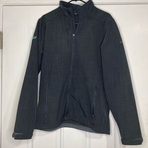 Eddie Bauer Full Zip Fleece Lined Jacket Size Medium